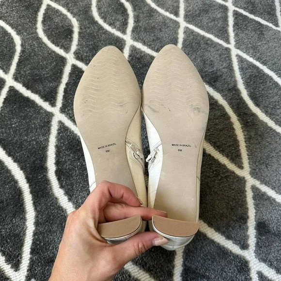 Matisse Crush White Booties Size 8 Brand New - Picture 6 of 8